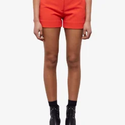 THE KOOPLES Tailored Straight-leg Stretch-woven Shorts -Outlet Pique Style Store R04136827 ORA02 ALT02
