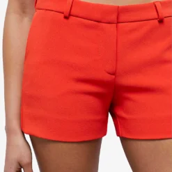 THE KOOPLES Tailored Straight-leg Stretch-woven Shorts -Outlet Pique Style Store R04136827 ORA02 ALT04