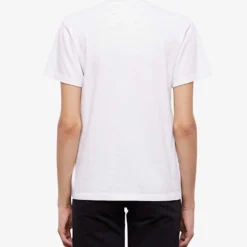 THE KOOPLES Logo-print Regular-fit Cotton T-shirt -Outlet Pique Style Store R04137030 BLA55 ALT03