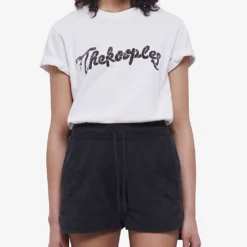 THE KOOPLES Logo-embroidered Drawstring-waist Cotton Shorts -Outlet Pique Style Store R04137387 BLA55 ALT02