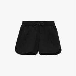 THE KOOPLES Logo-embroidered Drawstring-waist Cotton Shorts