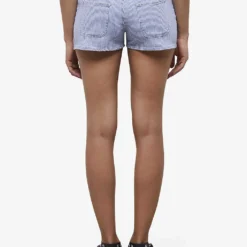 THE KOOPLES Striped Low-rise Stretch-denim Shorts 8 THE KOOPLES Striped Low-rise Stretch-denim Shorts -Outlet Pique Style Store R04137808 BLUE6 ALT03