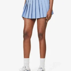 P.E NATION Volley Pleated Stretch-recycled Polyester Mini Skirt -Outlet Pique Style Store R04137936 LAVENDERLUSTRE ALT02