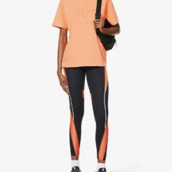 P.E NATION Heads Up Logo-print Organic-cotton T-shirt 6 P.E NATION Heads Up Logo-print Organic-cotton T-shirt -Outlet Pique Style Store R04137942 MELON ALT01