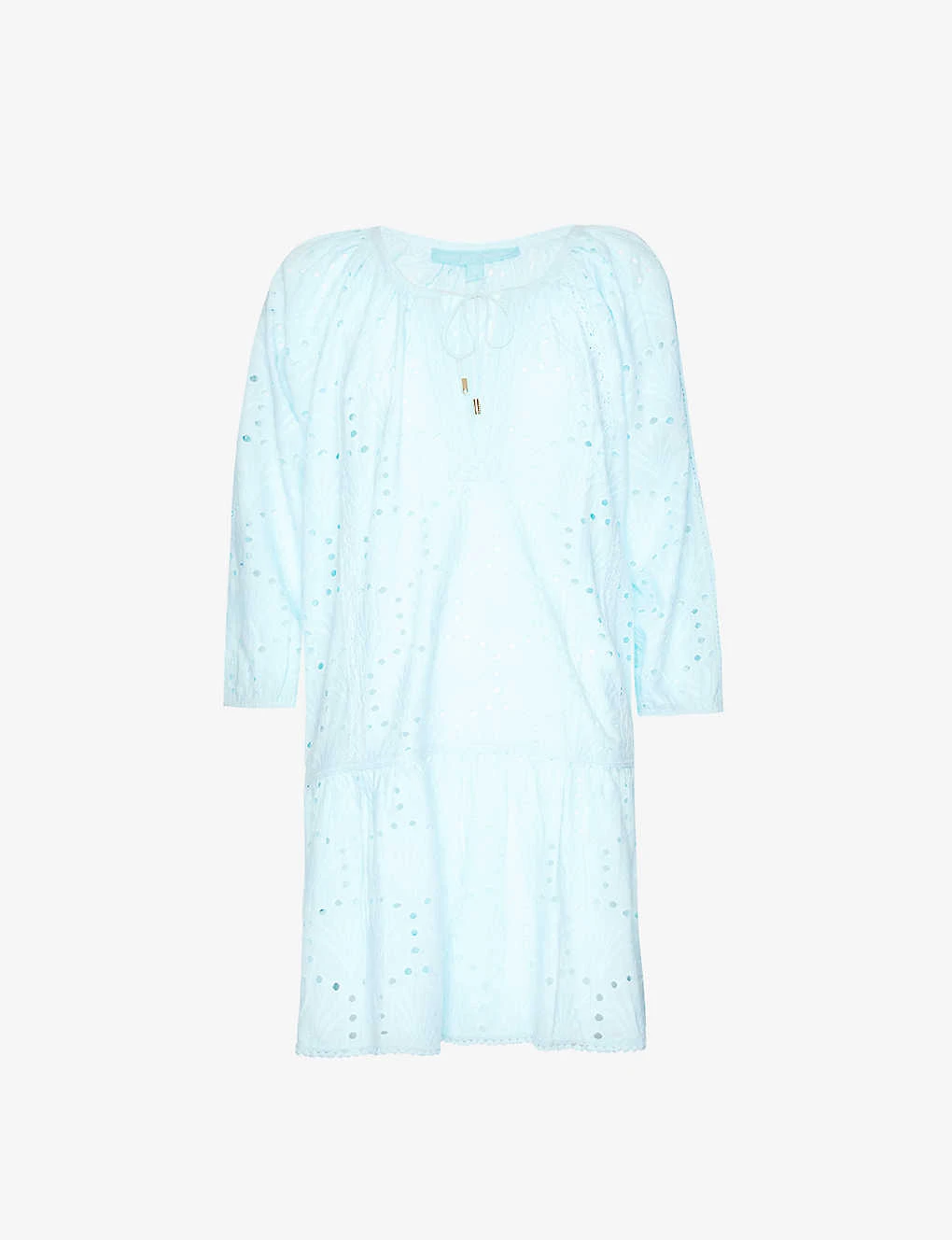 Melissa Odabash Ashley Scalloped-hem Cotton Kaftan 1 Melissa Odabash Ashley Scalloped-hem Cotton Kaftan