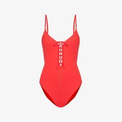 Melissa Odabash Nerano Lace-up Swimsuit