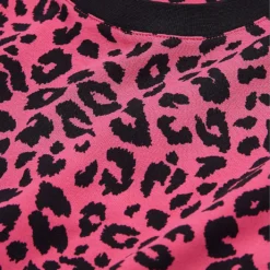 THE KOOPLES Leopard-print Cotton-jersey T-shirt -Outlet Pique Style Store R04140766 BLA92 ALT05