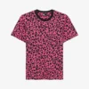 THE KOOPLES Leopard-print Cotton-jersey T-shirt