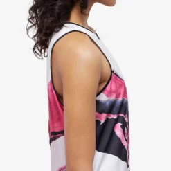 THE KOOPLES Marble-print Woven Maxi Dress 9 THE KOOPLES Marble-print Woven Maxi Dress -Outlet Pique Style Store R04140795 WHI13 ALT04