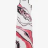 THE KOOPLES Marble-print Woven Maxi Dress