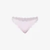 Marysia North Scalloped-trim Mid-rise Bikini Bottoms