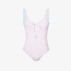 Marysia Palm Springs Scalloped-trim Swimsuit