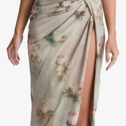 Vesper Floral-print Stretch-woven Maxi Skirt -Outlet Pique Style Store R04141850 VINTAGEFLORAL ALT04