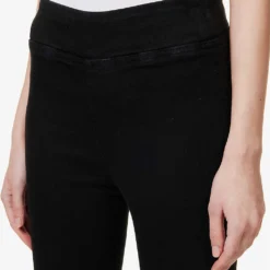 FRAME Le Crop Mini Boot Boot-cut Mid-rise Stretch-denim Jeans -Outlet Pique Style Store R04142181 SHEENNOIR ALT04