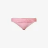 Sicily Fold-over Stretch-recycled Polyamide Bikini Bottom