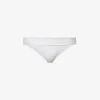 Antibes Fold-over Stretch-recycled Polyamide Bikini Bottom
