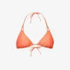 Portofino Triangle Stretch-recycled Polyamide Bikini Top