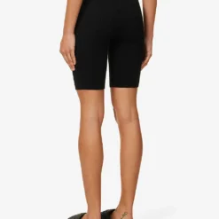 ESSENTIALS Sport High-rise Knitted Shorts -Outlet Pique Style Store R04142431 JETBLACK ALT03