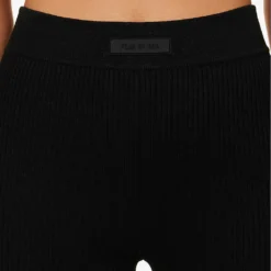 ESSENTIALS Sport High-rise Knitted Shorts -Outlet Pique Style Store R04142431 JETBLACK ALT04