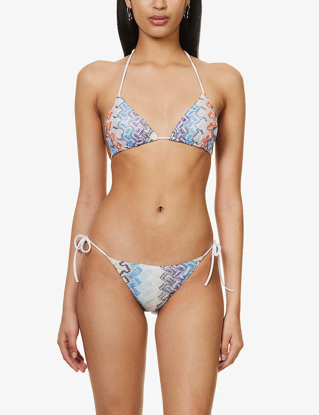 Missoni Zigzag-pattern Metallic Woven Bikini 2 Missoni Zigzag-pattern Metallic Woven Bikini - Image 2