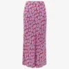 Whistles Floral-print Bias-cut Woven Midi Skirt
