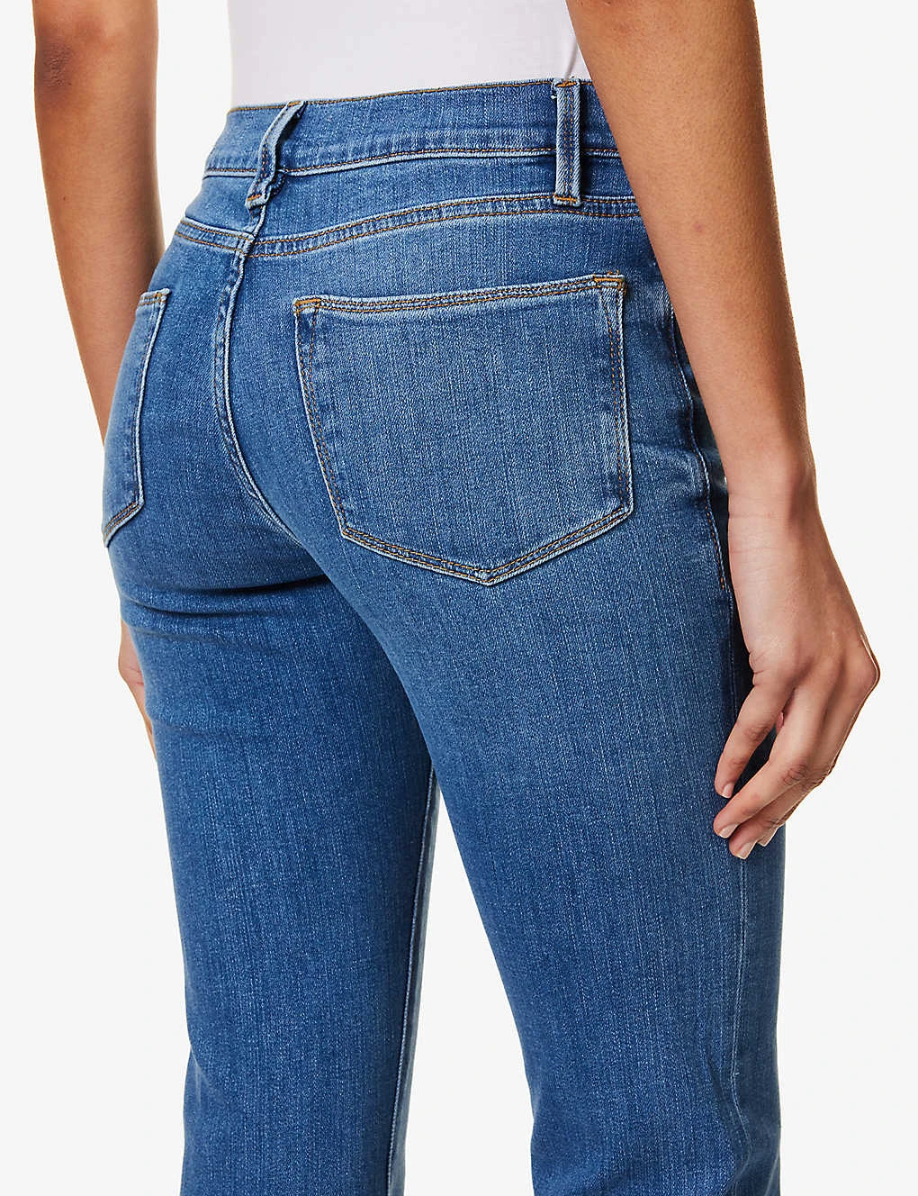 FRAME Le High Flare High-rise Flared-leg Stretch-denim Jeans 5 FRAME Le High Flare High-rise Flared-leg Stretch-denim Jeans - Image 5