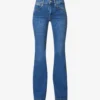 FRAME Le High Flare High-rise Flared-leg Stretch-denim Jeans
