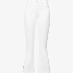 FRAME Le Crop Mini Flare Flared-leg Mid-rise Jeans