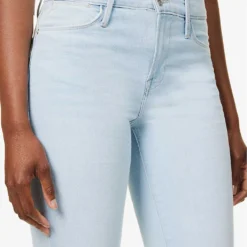 FRAME Le Easy Flare Flared-leg High-rise Stretch-denim Jeans 10 FRAME Le Easy Flare Flared-leg High-rise Stretch-denim Jeans -Outlet Pique Style Store R04146388 CLARITY ALT04