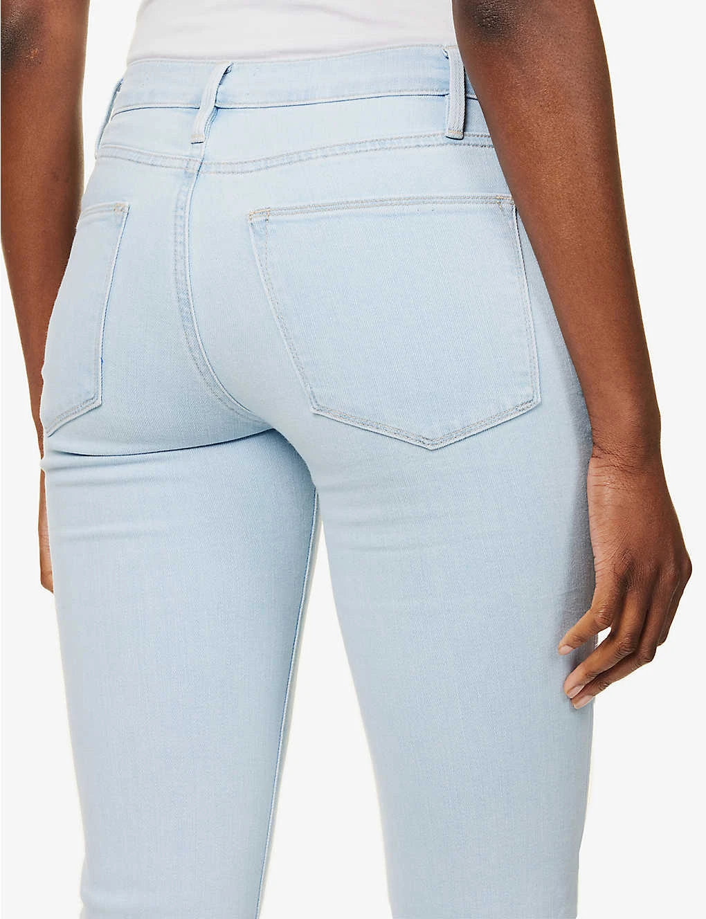 FRAME Le Easy Flare Flared-leg High-rise Stretch-denim Jeans 6 FRAME Le Easy Flare Flared-leg High-rise Stretch-denim Jeans - Image 6