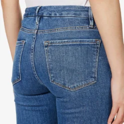 FRAME Le Crop Mini Boot Bootcut Mid-rise Stretch-denim Jeans -Outlet Pique Style Store R04146391 SAMSON ALT05