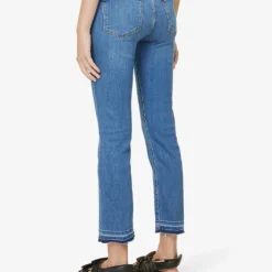 FRAME Le High Straight Raw-hem Straight-leg High-rise Stretch-denim Jeans 10 FRAME Le High Straight Raw-hem Straight-leg High-rise Stretch-denim Jeans -Outlet Pique Style Store R04146392 SAMSON ALT03