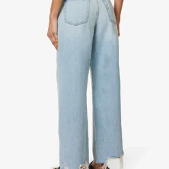 FRAME Le High ‘N’ Tight Wide-leg High-rise Recycled Cotton-blend Denim Jeans -Outlet Pique Style Store R04146393 LEGACYCHEW ALT03