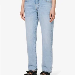 FRAME Le Slouch Straight-leg Low-rise Cotton And Recyled-cotton Blend Denim Jeans -Outlet Pique Style Store R04146394 LEGACY ALT02
