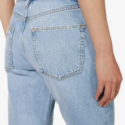 FRAME Le Slouch Straight-leg Low-rise Cotton And Recyled-cotton Blend Denim Jeans -Outlet Pique Style Store R04146394 LEGACY ALT05