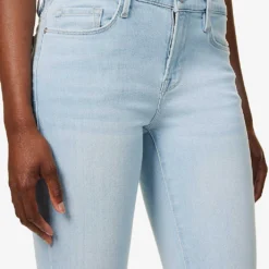 FRAME Le Garcon Tapered-leg Mid-rise Stretch-denim Jeans -Outlet Pique Style Store R04146396 CLARITY ALT05