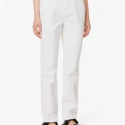 FRAME Le High ‘N’ Tight Wide-leg High-rise Jeans -Outlet Pique Style Store R04146397 RUMPLEDBLANC ALT02