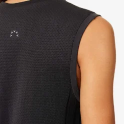 Varley Sleeveless Cropped Mesh Top 9 Varley Sleeveless Cropped Mesh Top -Outlet Pique Style Store R04147448 SNOWWHITE ALT04