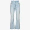 GOOD AMERICAN Good Legs Cropped Mid-rise Stretch-denim Jeans