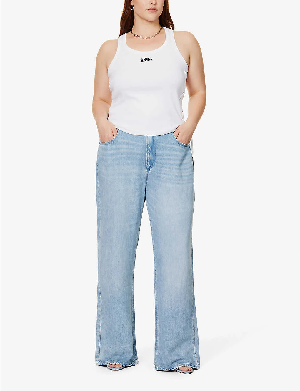 GOOD AMERICAN Good ‘90s Weightless Straight-leg Mid-rise Lyocell-blend Jeans 2 GOOD AMERICAN Good ‘90s Weightless Straight-leg Mid-rise Lyocell-blend Jeans - Image 2