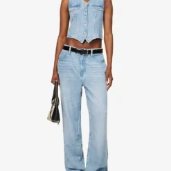 GOOD AMERICAN Good ‘90s Weightless Straight-leg Mid-rise Lyocell-blend Jeans 9 GOOD AMERICAN Good ‘90s Weightless Straight-leg Mid-rise Lyocell-blend Jeans -Outlet Pique Style Store R04147920 INDIGO396 ALT02