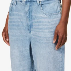 GOOD AMERICAN Good ‘90s Weightless Straight-leg Mid-rise Lyocell-blend Jeans 12 GOOD AMERICAN Good ‘90s Weightless Straight-leg Mid-rise Lyocell-blend Jeans -Outlet Pique Style Store R04147920 INDIGO396 ALT05