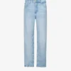 GOOD AMERICAN Good ‘90s Weightless Straight-leg Mid-rise Lyocell-blend Jeans