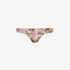Palm Reef Graphic-pattern Bikini Bottoms