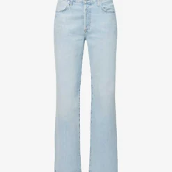 CITIZENS OF HUMANITY Annina Wide-leg Mid-rise Organic-cotton Jeans