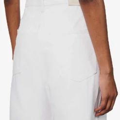 CITIZENS OF HUMANITY Martizy Wide-leg High-rise Organic-denim Jeans -Outlet Pique Style Store R04148281 PRISMLTCREAM ALT04