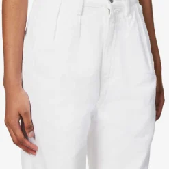 CITIZENS OF HUMANITY Martizy Wide-leg High-rise Organic-denim Jeans -Outlet Pique Style Store R04148281 PRISMLTCREAM ALT05