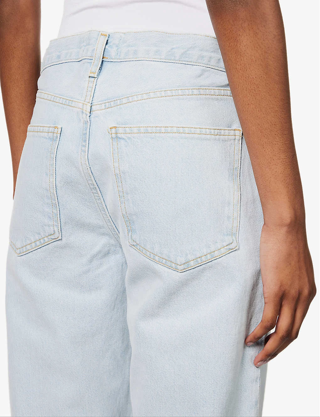 AGOLDE Fusion Wide-leg High-rise Organic-denim Jeans 6 AGOLDE Fusion Wide-leg High-rise Organic-denim Jeans - Image 6