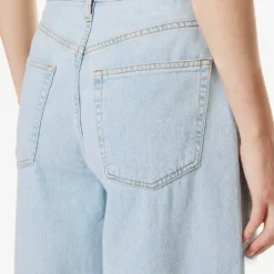 AGOLDE Dagna Relaxed-fit High-rise Recycled Cotton-blend Denim Jeans -Outlet Pique Style Store R04148468 PIVOTMEDWASHEDIND ALT05