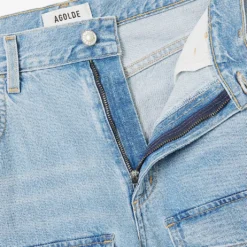 AGOLDE Tex Wide-leg Organic-denim-blend Jeans -Outlet Pique Style Store R04148471 PLOTMEDWASHEDIND ALT05